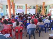 สทภ.4 จัดกิจกรรมสนับสนุนการบริหารจัดการน้ำ (เครือข่ายเดิม) เครือข่ายกลุ่มผู้ใช้น้ำบึงกะฮาด