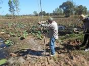 สทภ.11 สำรวจวิเคราะห์คุณภาพดินและวัสดุข้างเคียงของโครงการอนุรักษ์และฟื้นฟูแหล่งน้ำในพื้นที่จังหวัดอุบลราชธานี