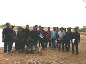 สทภ.11 ดำเนินการโครงการก่อสร้างระบบกระจายน้ำด้วยพลังงานแสงอาทิตย์แหล่งน้ำหนองน้ำบ้านกุดกุง