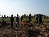 สทภ.11 ตรวจติดตามความก้าวหน้าโครงการปรับปรุงฟื้นฟูแหล่งน้ำหนองขี้ผึ้ง จ.มุกดาหาร