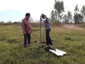 สทภ.11 สำรวจวิเคราะห์คุณภาพดินและวัสดุข้างเคียงโครงการอนุรักษ์ฟื้นฟูแหล่งน้ำหนองบึง 