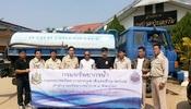 สทภ.9  กรมทรัพยากรน้ำนำรถบรรทุกน้ำเข้าช่วยเหลือพื้นที่ประสบภัยแล้ง จังหวัดอุตรดิตถ์