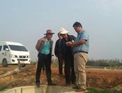 สทภ.11 ตรวจราชการโครงการอนุรักษ์ฟื้นฟูแหล่งน้ำอ่างเก็บน้ำห้วยคำเตย