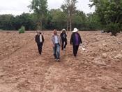 สทภ.11 ตรวจติดตามความก้าวหน้าโครงการปรับปรุงฟื้นฟูแหล่งน้ำหนองค้า จ.มุกดาหาร