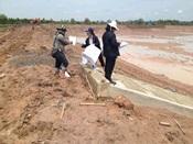 สทภ.11 ตรวจติดตามงานโครงการปรับปรุงฟื้นฟูแหล่งน้ำหนองปลา จ.ยโสธร