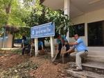 สทภ.1 โดยส่วนประสานและบริหารจัดการลุ่มน้ำสาละวิน ร่วมกันปลูกต้นไม้ เนื่องในวันต้นไม้แห่งชาติ 