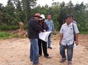 สทภ.11 ตรวจติดตามงานโครงการปรับปรุงฟื้นฟูแหล่งน้ำห้วยลำพิน จ.อุบลราชธานี