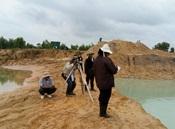 สทภ.11 ตรวจติดตามงานโครงการปรับปรุงฟื้นฟูแหล่งน้ำหนองโคกเลิง จ.อุบลราชธานี