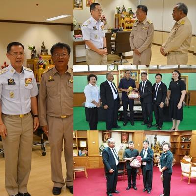 ผู้อำนวยการสำนักงานทรัพยากรน้ำภาค 4 เข้าพบผู้ว่าราชการจังหวัดขอนแก่น จังหวัดกาฬสินธุ์ และจังหวัดชัยภูมิ 