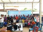 สทภ.11 จัดอบรมเครือข่ายเฝ้าระวังเตือนภัยน้ำท่วมฉับพลัน – ดินถล่ม (Early Warning) บ้านเกษนาค้อ จังหวัดศรีสะเกษ