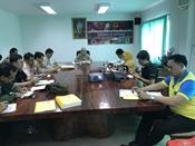 สทภ.8 เข้าร่วมประชุม เรื่องการให้ความช่วยเหลือประชาชนที่ประสบอุทกภัย ในพื้นที่จังหวัดยะลา