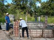 สทภ.11 ติดตามความก้าวหน้าโครงการระบบกระจายน้ำพลังงานแสงอาทิตย์ฝายร่องคำจาน