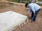 สทภ.11 ตรวจการจ้างโครงการระบบกระจายน้ำพลังงานแสงอาทิตย์แหล่งน้ำห้วยใหญ่