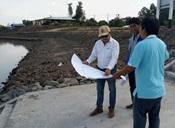 สทภ.11 ตรวจติดตามงานโครงการปรับปรุงฟื้นฟูแหล่งน้ำหนองตรงใจ จ.อุบลราชธานี