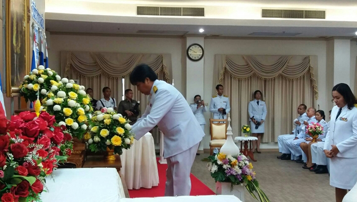 สทภ.10 ร่วมพิธีเนื่องในวันที่ระลึก พระมหาเจษฎาราชเจ้า และวันข้าราชการพลเรือน ปี 2561