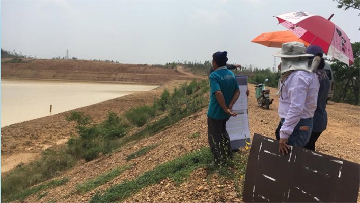 กลุ่มตรวจสอบภายใน ลงพื้นที่ตรวจติดตามผลการดำเนินงานของ สทภ.2