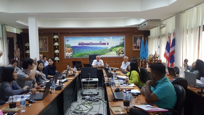 สทภ.๖ ร่วมฝึกอบรมผู้ใช้แบบจำลอง IWRM ส่วนภูมิภาค (ลุ่มน้ำชายฝั่งทะเลตะวันออก)