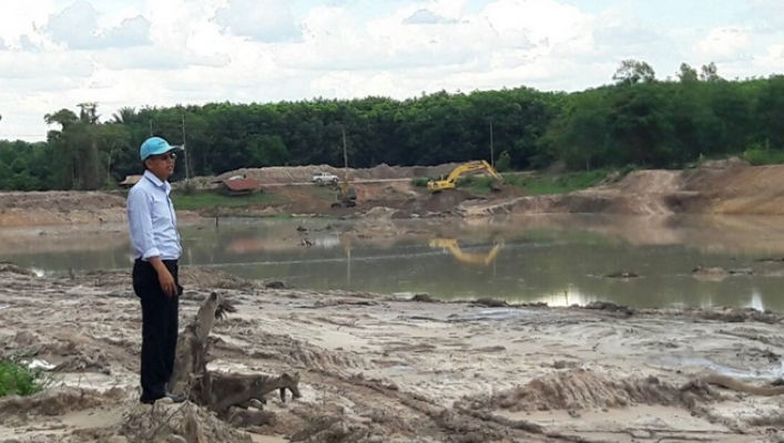 สทภ.11 ติดตามความก้าวหน้าการดำเนินการโครงการอนุรักษ์ฟื้นฟูแหล่งน้ำห้วยชะเงิบ