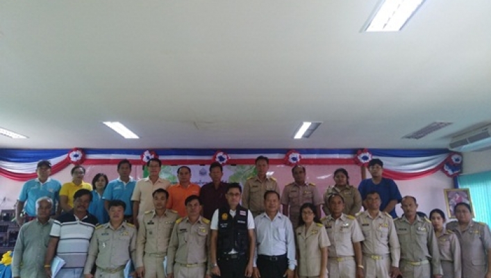 การประชุมคณะทำงานลุ่มน้ำสาขาลำคันฉู ครั้งที่ ๑/๒๕๖๑