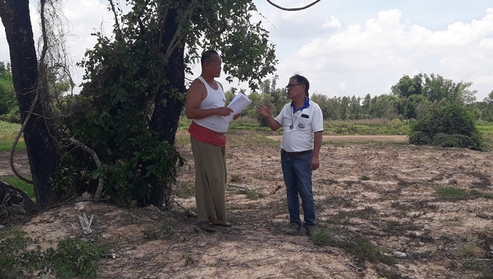 สทภ.11 ดำเนินการสำรวจจัดทำโครงการอนุรักษ์ฟื้นฟูแหล่งน้ำพร้อมระบบกระจายน้ำแหล่งน้ำกุดไข่นุ่น