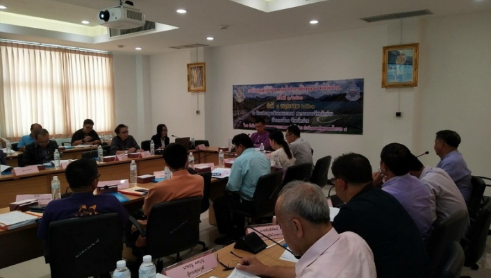 สทภ.9 จัดประชุมคณะทำงานลุ่มน้ำน่านระดับจังหวัด จังหวัดน่าน ครั้งที่ 1/2561