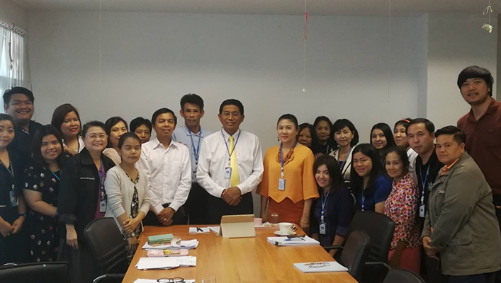 ศูนย์สารสนเทศทรัพยากรน้ำประชุมติดตามผลการดำเนินงานไตรมาส 3