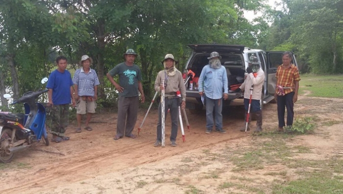 สทภ.11 สำรวจเพื่อการออกแบบโครงการอนุรักษ์ฟื้นฟูแหล่งน้ำหนองกระเดา จังหวัดอุบลราชธานี
