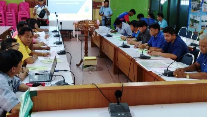 สทภ.๔ จัดประชุมคณะทำงานลุ่มน้ำสาขาลำสะพุง ครั้งที่ ๑/๒๕๖๑