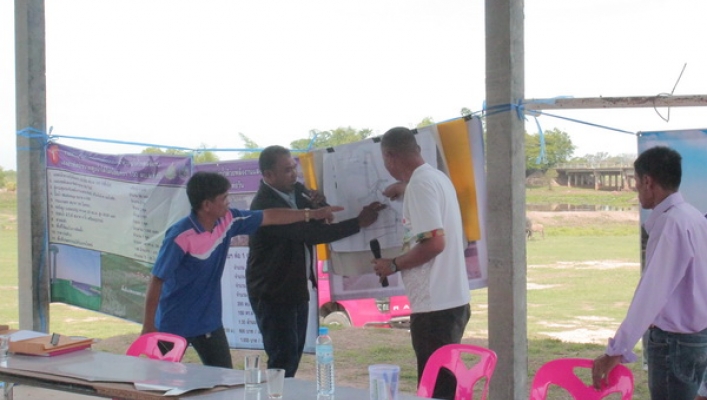 สทภ.5 ดำเนินโครงการรับฟังความคิดเห็นของประชาชน (โครงการอนุรักษ์ฟื้นฟูห้วยประแดงพราย(ช่วงที่ 2) บ้านท่าลาด หมู่ที่ 3 )