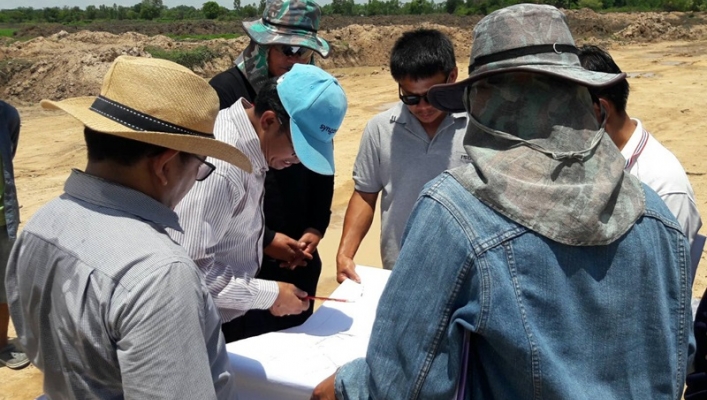 สทภ.11 ติดตามความก้าวหน้าโครงการปรับปรุงฟื้นฟูแหล่งน้ำกุดไชวาน