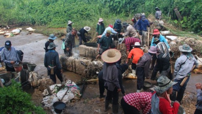สทภ.1 ส่วนประสานและบริหารจัดการลุ่มน้ำวัง ร่วมกิจกรรมโครงการบริหารจัดการทรัพยากรน้ำ (เครือข่ายเดิม) ในพื้นที่ลุ่มน้ำวัง