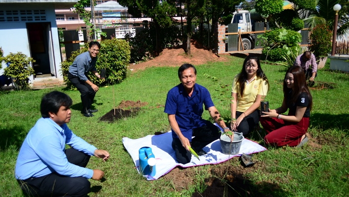 สทภ.10  ร่วมกันปลูกต้นไม้ เนื่องในวันต้นไม้ประจำปีของชาติ