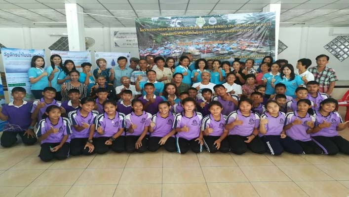 สทภ.2 ดำเนินโครงการบริหารจัดการทรัพยากรน้ำ (เครือข่ายเดิม) กิจกรรมวันต้นไม้ประจำของชาติ พ.ศ. 2561  และกิจกรรมจิตอาสาร่วมกับกลุ่มเครือข่ายผู้ใช้น้ำคุ้งบางกะเจ้า  ณ วัดบางกอบัว ตำบลบางกอบัว อำเภอพระประแดง จังหวัดสมุทรปราการ