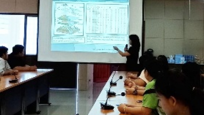 สทภ.๗ จัดโครงการอบรมการพัฒนาประสิทธิภาพการปฏิบัติงานและองค์กร  หัวข้อ “การจัดทำแผนที่โดยใช้โปรแกรม Qgis”