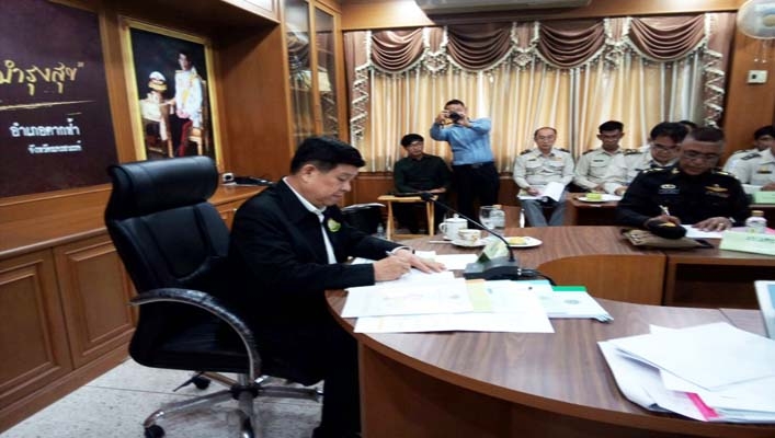 รมว.ทส. ประชุมติดตามสถานการณ์ด้านทรัพยากรธรรมชาติและสิ่งแวดล้อม ในพื้นที่กลุ่มจังหวัดภาคเหนือตอนล่าง 2 (จังหวัดนครสวรรค์ กำแพงเพชร พิจิตร และอุทัยธานี) ณ จังหวัดนครสวรรค์