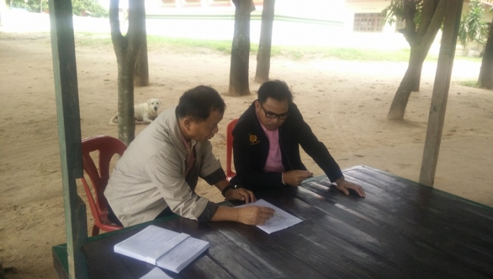 สทภ.11 สำรวจความเหมาะสม เพื่อเตรียมความพร้อมระบบกระจายน้ำด้วยพลังงานแสงอาทิตย์ แหล่งน้ำหนองอีตู้