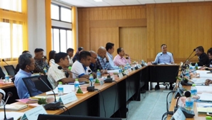 สทภ.8 จัดประชุมคณะอนุกรรมการลุ่มน้ำสาขาแม่น้ำตรัง ครั้งที่ 1/2561