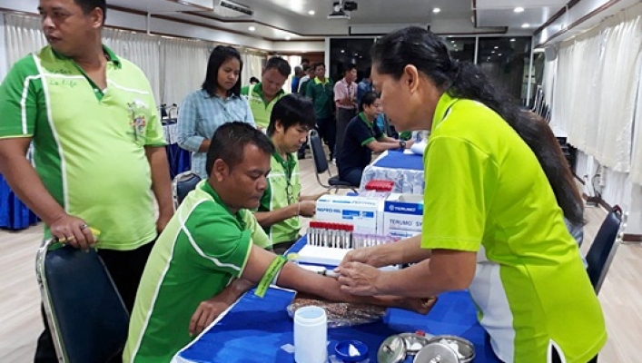 สทภ.8 จัดโครงการตรวจสุขภาพ