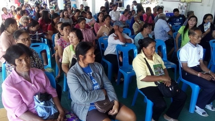 สทภ.10  ส่วนประสานฯลุ่มน้ำภาคใต้ฝั่งตะวันออก ส่วนที่ 1 ชุมพร  ดำเนินการโครงการจัดตั้งและให้ความรู้กลุ่มผู้ใช้น้ำ (เครือข่าย)