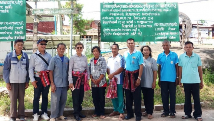 สทภ.11 ลงพื้นที่เพื่อใช้แบบทดสอบการประเมินมาตรฐานคุณภาพระบบประปาหมู่บ้าน ณ บ้านหัวตะพาน ตำบลหัวตะพาน อำเภอหัวตะพาน จังหวัดอำนาจเจริญ