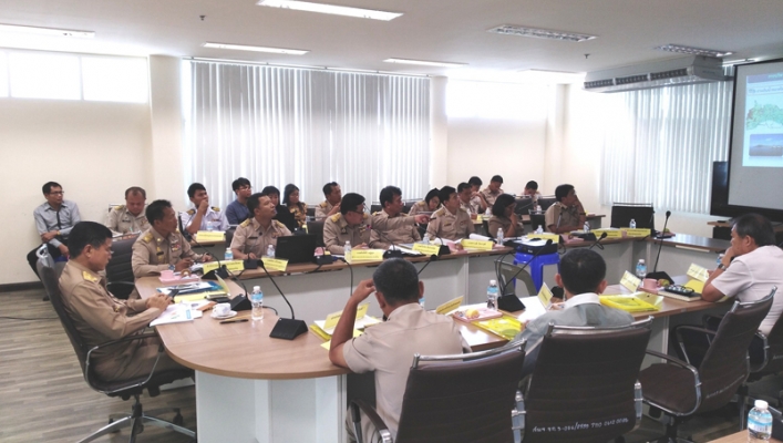 สทภ.๔ จัดประชุมคณะอนุกรรมการลุ่มน้ำจังหวัดขอนแก่น ครั้งที่ ๑/๒๕๖๑