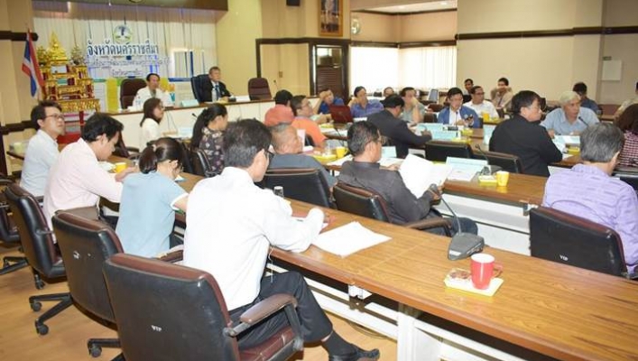 สทภ.5 จัดประชุมคณะกรรมการลุ่มน้ำมูล ครั้งที่ 2/2561