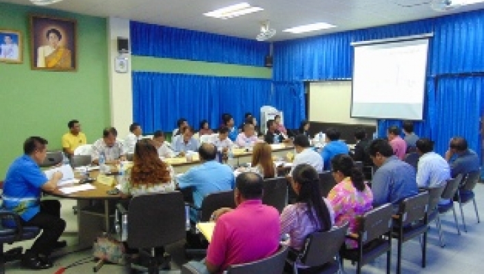 สทภ.๗ จัดการประชุมคณะอนุกรรมการลุ่มน้ำสาขาคลองกุย ครั้งที่ ๑/๒๕๖๑