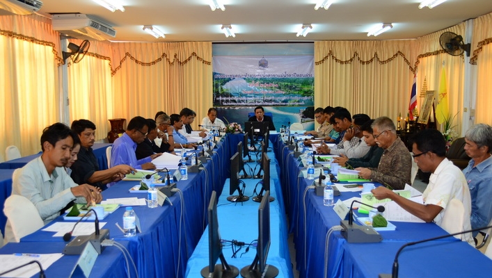 สทภ.10 ส่วนประสานฯลุ่มน้ำตาปี จัดประชุมคณะทำงานลุ่มน้ำสาขาแม่น้ำตาปีตอนล่าง ครั้งที่ 2/2561