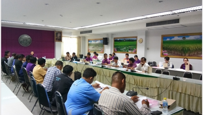 สทภ.๔ จัดประชุมคณะอนุกรรมการลุ่มน้ำจังหวัดร้อยเอ็ด ครั้งที่ ๑/๒๕๖๑