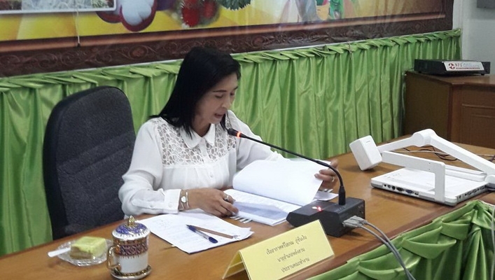 สทภ.10 ส่วนประสานฯลุ่มน้ำภาคใต้ฝั่งตะวันออกส่วนที่ 1 จัดประชุมคณะทำงานลุ่มน้ำสาขาคลองหลังสวน (รหัส 2103 ) ครั้งที่ 2/2561