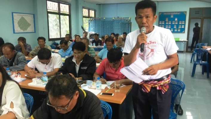 สทภ.4 จัดโครงการบริหารจัดการทรัพยากรน้ำเพื่อทบทวนและจัดทำแผนบริหารจัดการทรัพยากรน้ำ (เวทีชาวบ้าน) ในพื้นที่ลุ่มน้ำสาขาห้วยสามหมอ ประจำปีงบประมาณ 2561