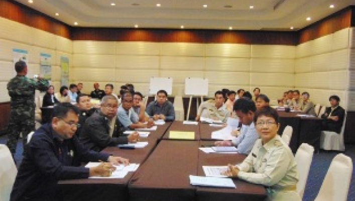 สทภ. ๗ จัดประชุมเชิงปฏิบัติการเพื่อจัดทำแผนบริหารจัดการและพัฒนาลุ่มน้ำแบบบูรณาการลุ่มน้ำแม่กลอง ครั้งที่ 2/2561