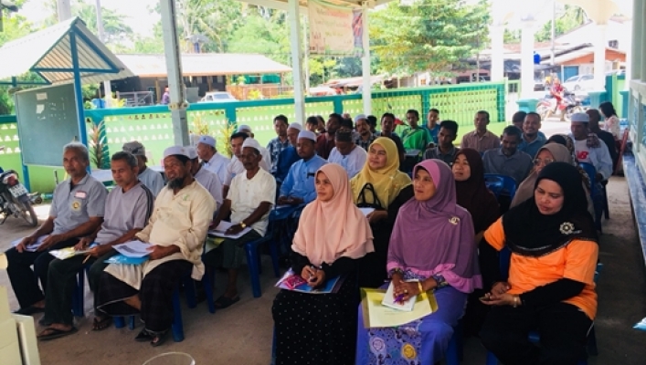 สทภ.8 จัดโครงการบริหารจัดการทรัพยากรน้ำ เครือข่ายกลุ่มผู้ใช้น้ำบ้านสะกายอ