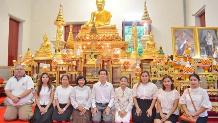 สทภ.5 ร่วมพิธีเจริญพระพุทธมนต์เฉลิมพระเกียรติ และถวายพระพรชัย  แด่สมเด็จพระเจ้าอยู่หัวมหาวชิราลงกรณบดินทรเทพยวรางกูร และสมเด็จพระนางเจ้าสิริกิติ์ พระบรมราชินีนาถ ในรัชการที่ 9